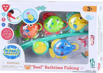 Produktbild von Playgo Angelspiel Fische fangen, 5-teilig.