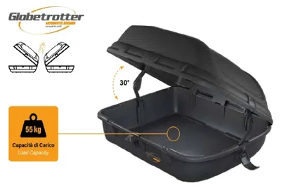 Imagen del producto de Caja para techo de 270 litros, de doble acceso, línea Carbon