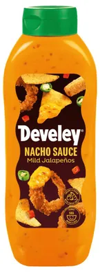 Productafbeelding van Develey Nacho Saus, milde Jalapeño pepers - 875 ml