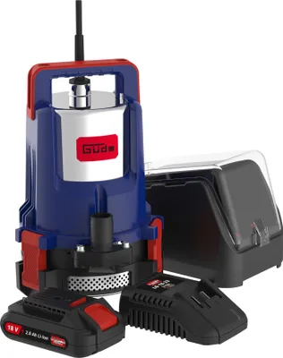 Produktbild von Akku Klarwassertauchpumpe KTP 18-201-23
