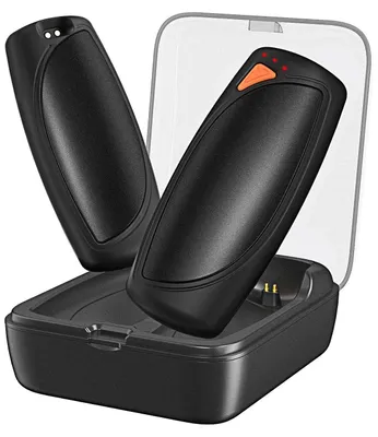 Obrázek produktu pro Nabíjecí ruční ohřívače, 2 kusy s nabíjecím pouzdrem, kapacita 14000 mAh