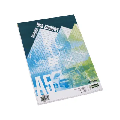 Produktbild von D.RECT - 009600 Briefblock | Karierter Schreibblock | Kariert Block | Notizblock 70 g/m² | A5 | 100 Blatt