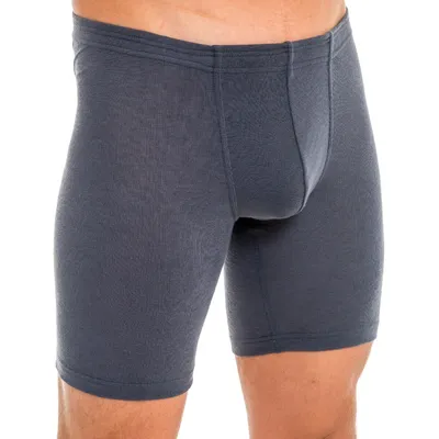 Produktbild von HERMKO 63955 2er Pack Herren Longpant als Funktionsunterwäsche, Größe:D 5 = EU M, Farbe:graphit