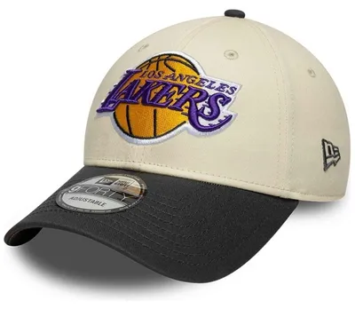 Produktbild von New Era NBA 9FORTY Colour Block Los Angeles Lakers beige/black