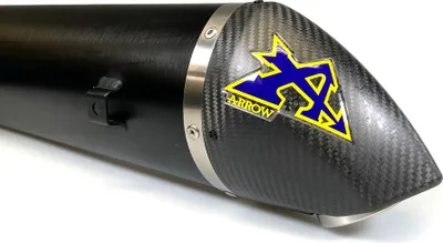 Produktbild von ARROW Auspuff RACE TECH für Yamaha XT1200Z Super Tenere 2010- aus Aluminium, schwarz