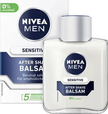 Produktbild von Nivea Men Sensitive After Shave Balsam ohne Ethylalkohol 100ml