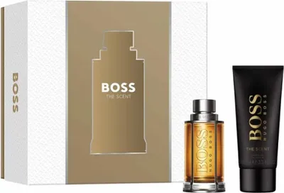 Produktbild von Hugo Boss The Scent Giftset EDT Spray 50ml + Showergel 100ml 150ml