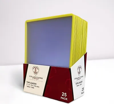 Produktbild von Collectors Concept Topload 3 x 4" 35pt Yellow (25ct)