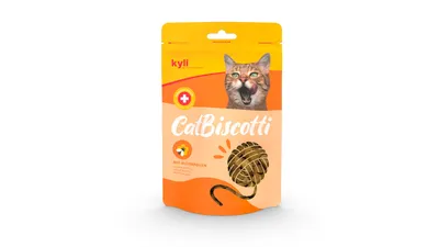 Produktbild von kyli CatBiscotti mit Blütenpollen 100 g