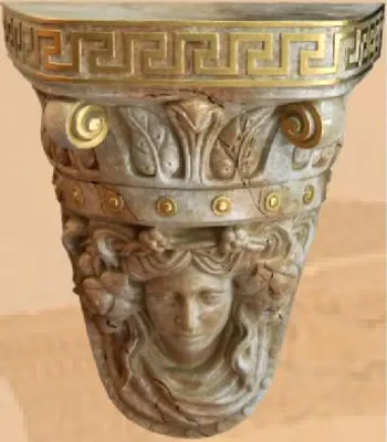 Produktbild von Design Figur Statue Skulptur Figuren Skulpturen Wandfiguren Dekoration Deko 6350