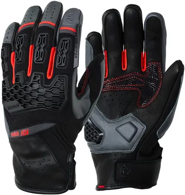 Image de Gants de moto Modeka Atlaz Noir / Gris foncé 8