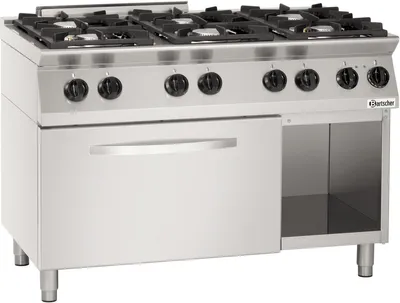 Produktbild von Bartscher Gasherd  MFG7360, 6 Fl., EBO, 1582201