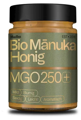 MIÓD MANUKA MGO 250+ BIO 250 g - BIO MANUKA