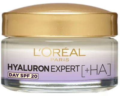Zdjęcie produktu dla L'Oréal Paris - L'Oréal Paris - Linia Hyaluron Expert, krem nawilżający i wygładzający, SPF20, krem na dzień