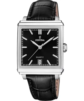 Immagine prodotto di Festina orologio da uomo in pelle nero UF20681/6