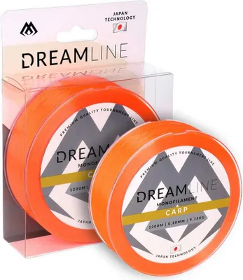 Produktbild von Mikado Dreamline Carp Karpfenlinie 1200 M Orange 0.400 mm Orange 0.400 mm