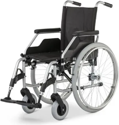 Produktbild von Meyra Rollstuhl BUDGET Sitzbreite 46 cm Modell  9.050 Faltrollstuhl Reiserollstuhl