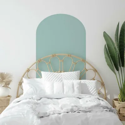 Productafbeelding van RoomMates muurstickers, herbruikbaar, XL, archemotief, anijsgroen