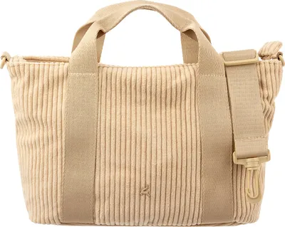 Produktbild von Prato SC05 zeitlose Handtasche aus Breitcord light beige