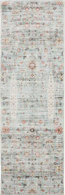 Obrázek produktu pro benuta pratelný vintage běhoun George Tyrkysová 80x240 cm bývací pokoj ložnice měkký orientální