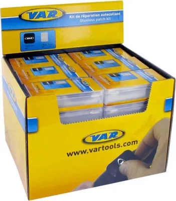 Zdjęcie produktu dla Var Display Glues Less Patch Kit 36 Units Black Jeden rozmiar