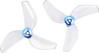 Produktbild von Gemfan 31mm 1207-3 3-Blatt Propeller Clear Blue (4CW+4CCW)
