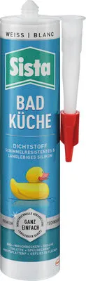 Immagine prodotto di Sista SLBWS Sista Dichtstoff Bad & Küche Silikon weiß 280,0 ml