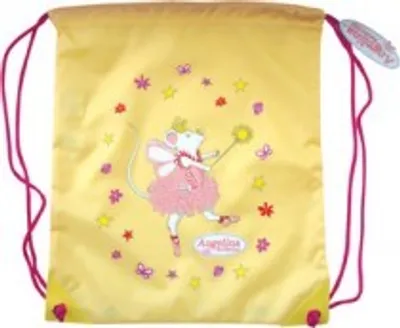 Produktbild von Zauberhafter "Angelina Ballerina" Turnbeutel für Mädchen