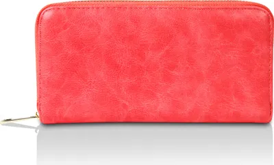 Produktbild von Glamexx24 Damen Geldbörse Portemonnaie Vintage Design mit Blumen Muster oder Unifarbe Brieftasche Geldbeutel-Farbe: RosaApriko