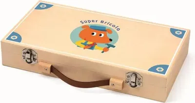 Produktbild von Djeco-Werkzeugkasten: Super Bricolo