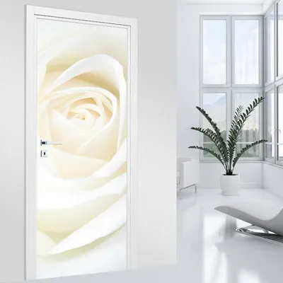 Produktbild von Türaufkleber – Lumaléa – Rosa – MAT-Kleber – Breite 63 x H?he 205 cm