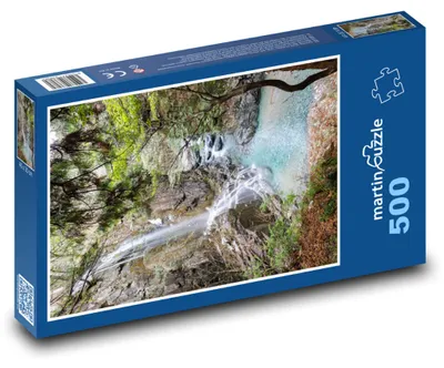Obrázok produktu pre Puzzle 500 Vodopád v Soutěsce Tsukechi - martinpuzzle