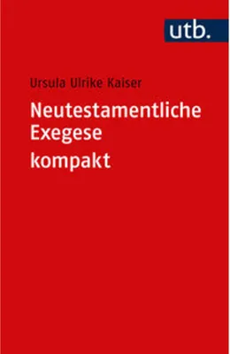 Obrázek produktu pro Neutestamentliche Exegese kompakt