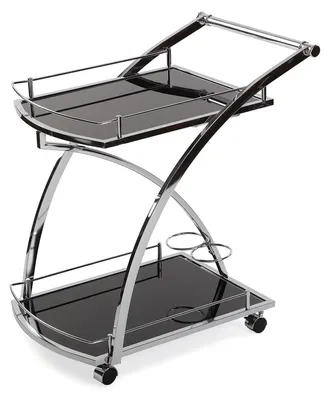 Immagine prodotto di Carrello servitore Driana, ideale per la cucina, il soggiorno o la sala da pranzo. Carrello servitore moderno, modello M