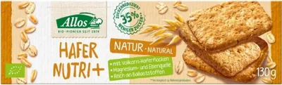 Produktbild von Open Food 4016249227890, e392, e414, e503, e503i, sesam und soja enthalten, weizenmehl*, honig* backtriebmittel: ammoniumcarbonate, Haferflocken*..., 442 kcal, 8,9 g, 64 g, 16 g
