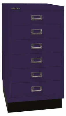 Produktbild von Bisley MultiDrawer Schubladenschrank - Farbe: Oxfordblau
