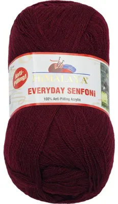 Zdjęcie produktu dla HiMALAYA EVERYDAY SENFONi - 100g / 196 m - bordowy