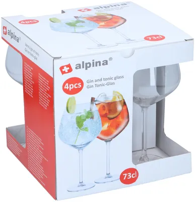 Immagine prodotto di ALPINA Bicchieri da cocktail 730 ml set di 4 pezziED-249630