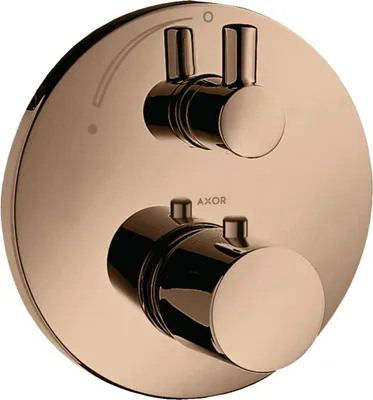 Produktbild von Thermostat AXOR UNO² UP mit Abstellventil polished red gold polished red gold