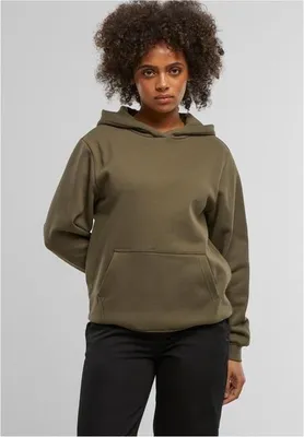 Immagine prodotto di Urban Classics Ladies Loose Brushed Fleece Hoody olive - M