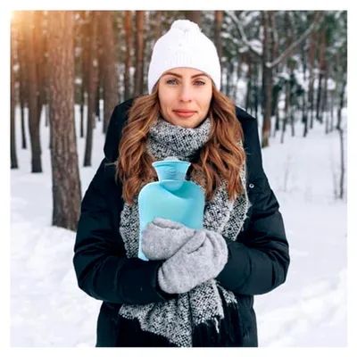 Produktbild von Tragbarer heißer Handwärmer - 500 ml Warmwasserbeutel für Frauen