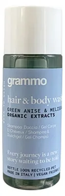 Image de 50 Shampooing pour la peau et les cheveux 30 ml Ø 2,5 cm · 8 cm « grammo »