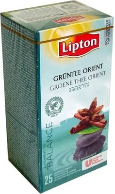 Produktbild von Lipton - Feel Good Selection Grüner Tee Orient - 25 Teebeutel