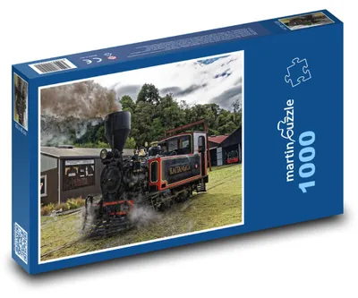 Zdjęcie produktu dla Puzzle 1000 Parowóz na Nowej Zelandii - martinpuzzle