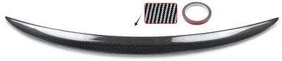 Image de Spoilers pour coffre, fabriqués en ABS durable, installation facile, aspect carbone