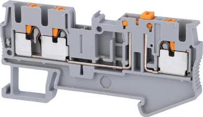 Produktbild von Phoenix Contact Trenn-/Messtrennreihenklemme PT 2.5-TWIN-MT grau