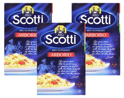 Immagine prodotto di 3 volte Riso Scotti riso Arborio 1000 g