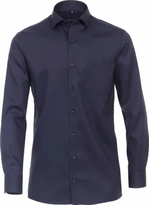Produktbild von CASAMODA Herren Businesshemd Langarm Kent Comfort-Fit Marine 41