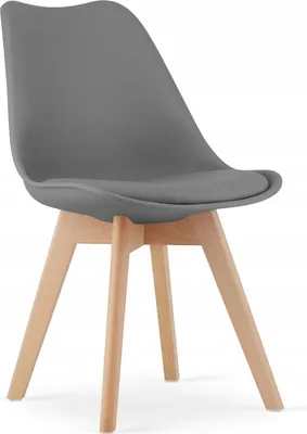 Immagine prodotto di Sedia da sala da pranzo Sedia da cucina Sedia da soggiorno Sedia da pranzo 49x52x82 cm; grigio scuro-marrone
