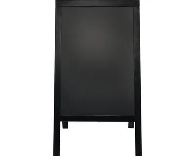 Produktbild von Gehwegtafel woody schwarz 125x69x56,5 cm